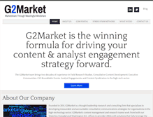 Tablet Screenshot of g2market.com